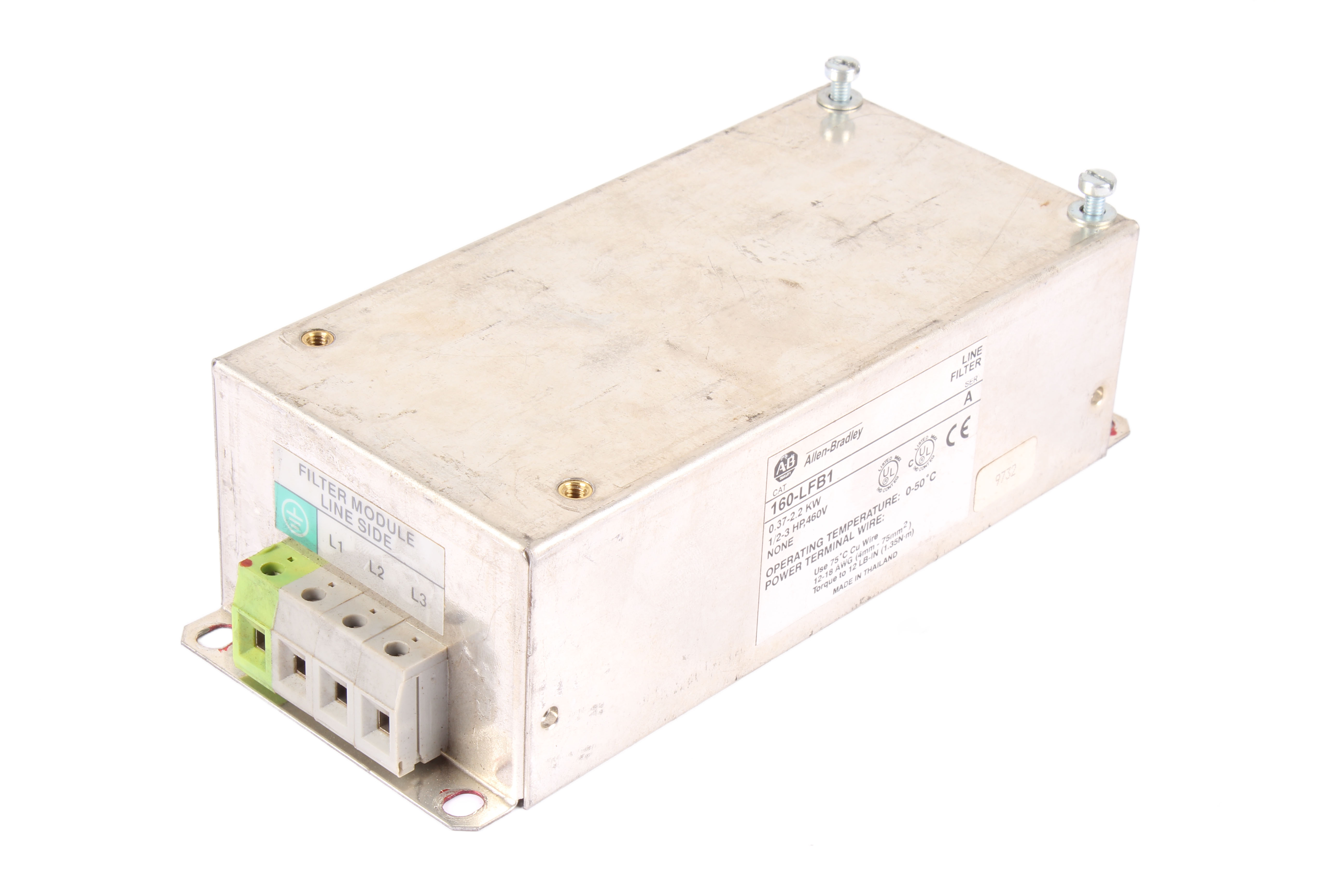 ALLEN BRADLEY 160-LFB1 2.2 KW 