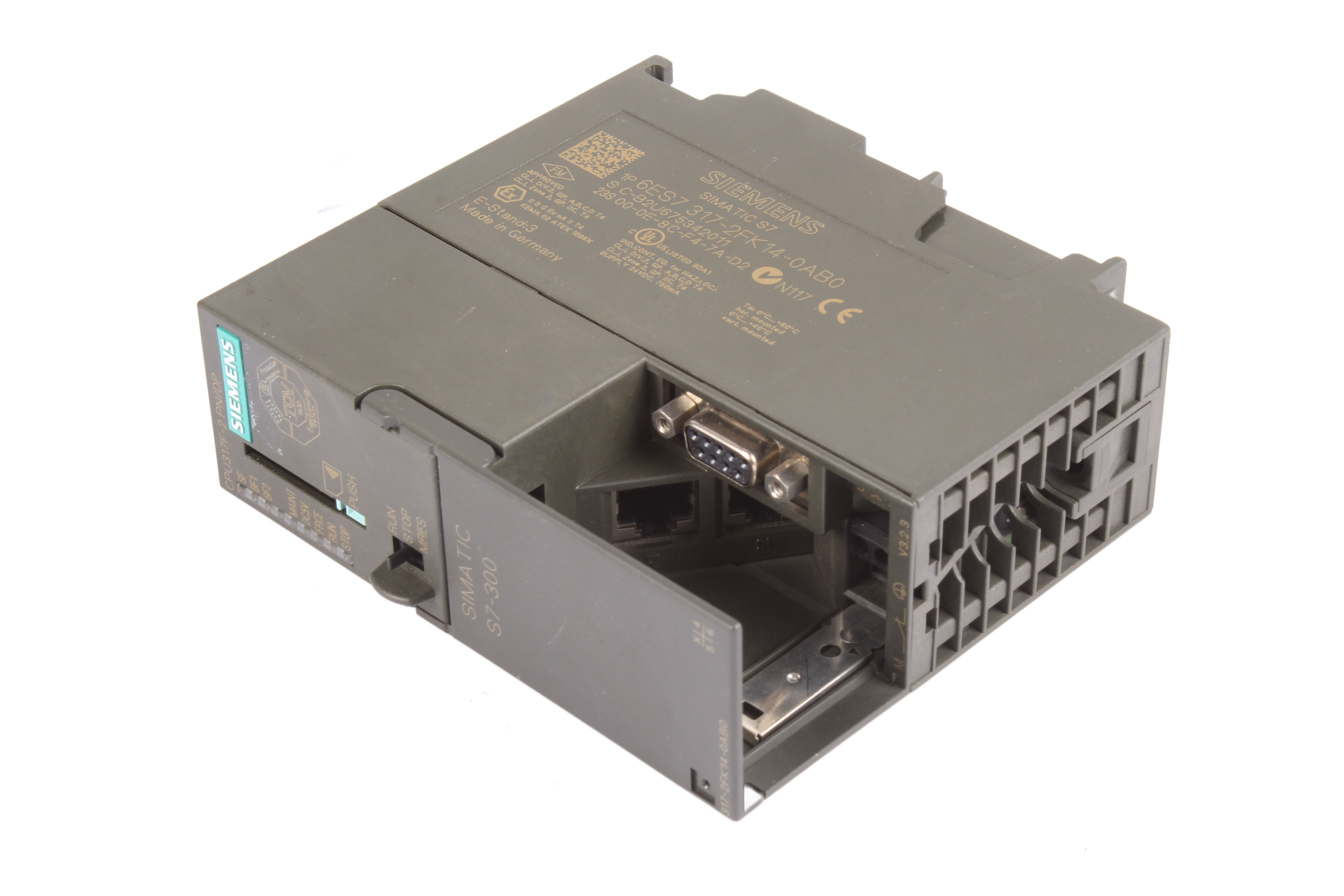 SIEMENS 6ES7317-2FK14-0AB0 SIMATIC S7-300 CPU SIMATIC S7-300 CPU MODUŁ CPU 
