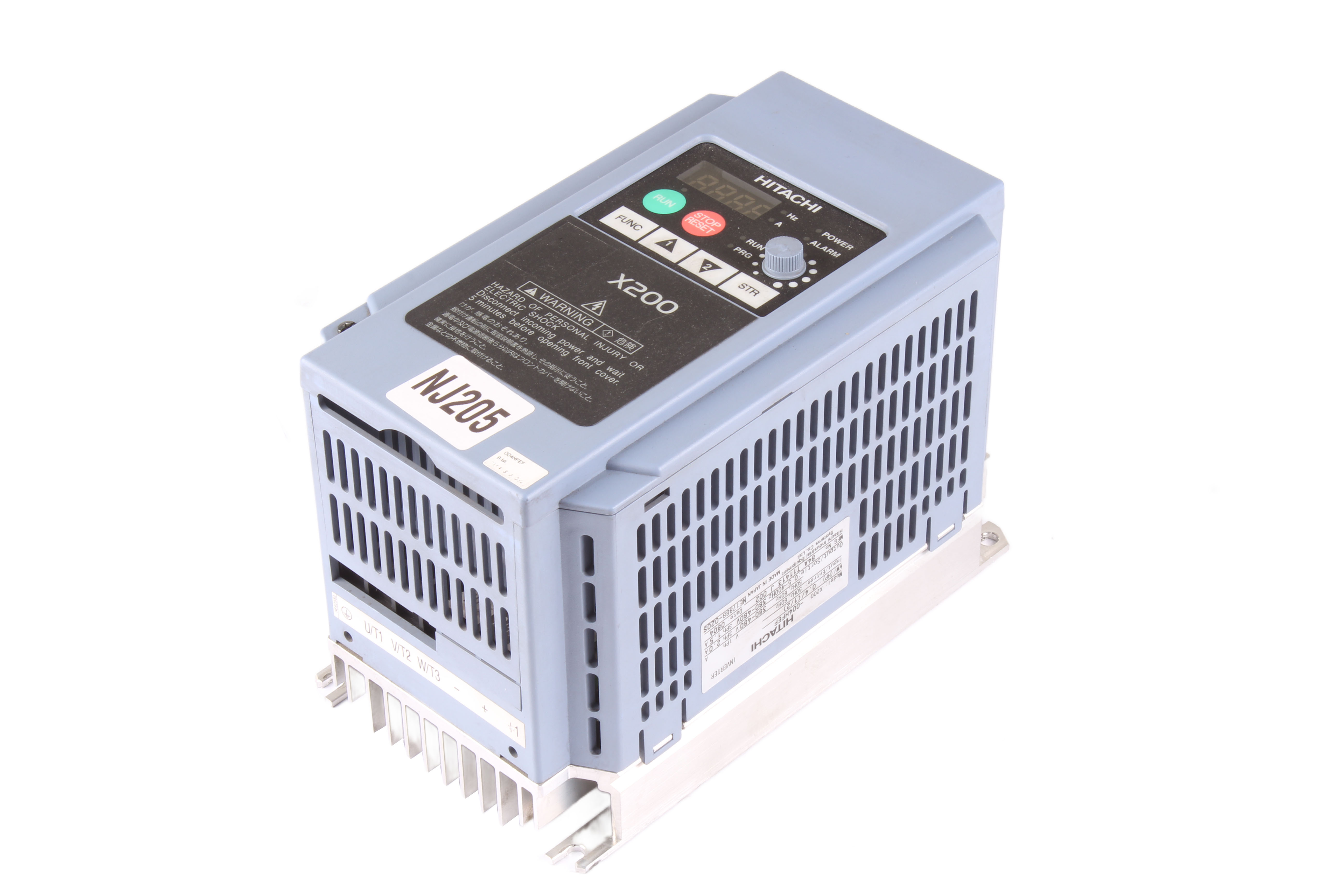 HITACHI X200-004HFEF 0.4 KW 480V 1.5A 400 HZ 380-480V 
