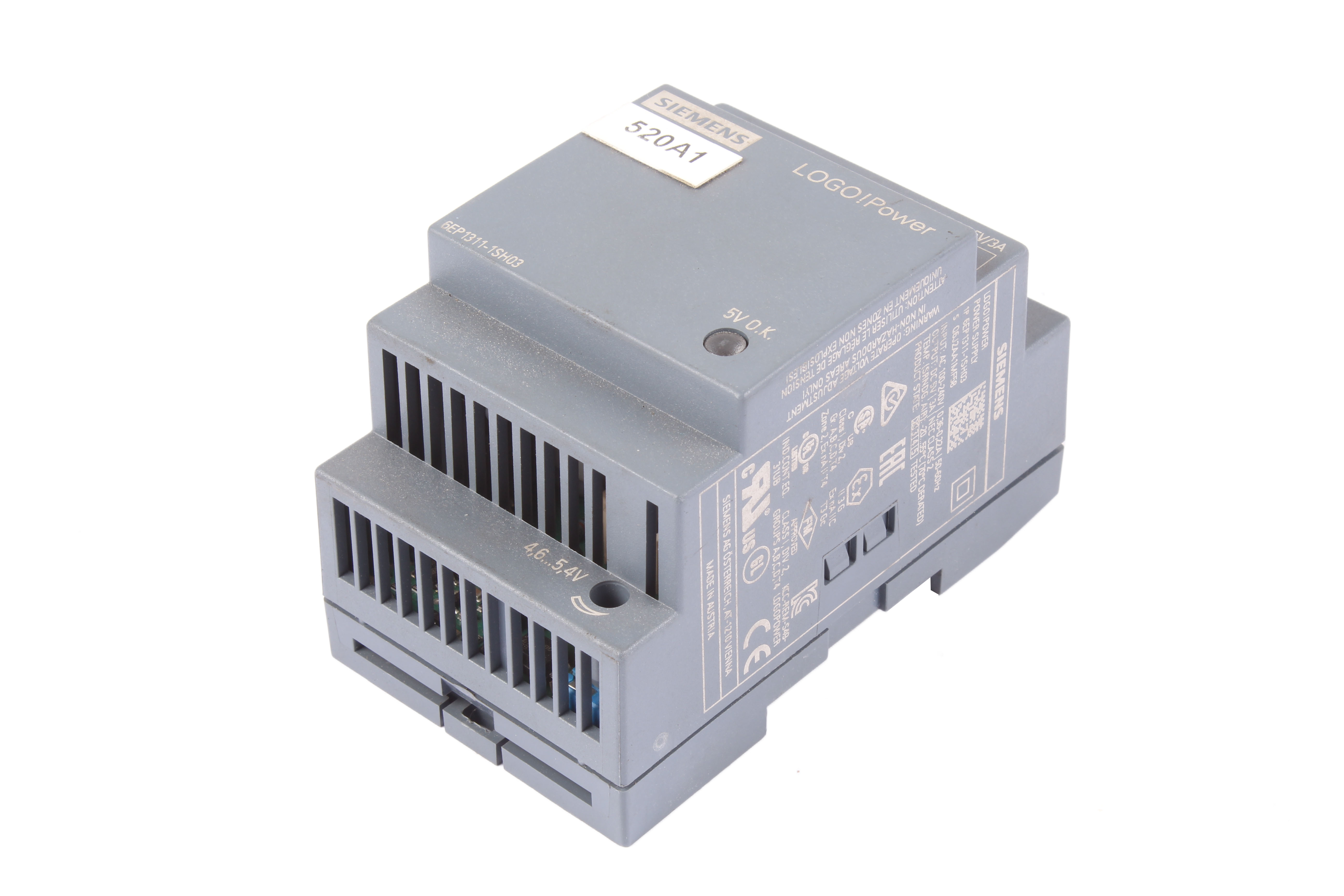 SIEMENS 6EP1311-1SH03 LOGO!POWER ZASILACZ 5 V DC 3A 