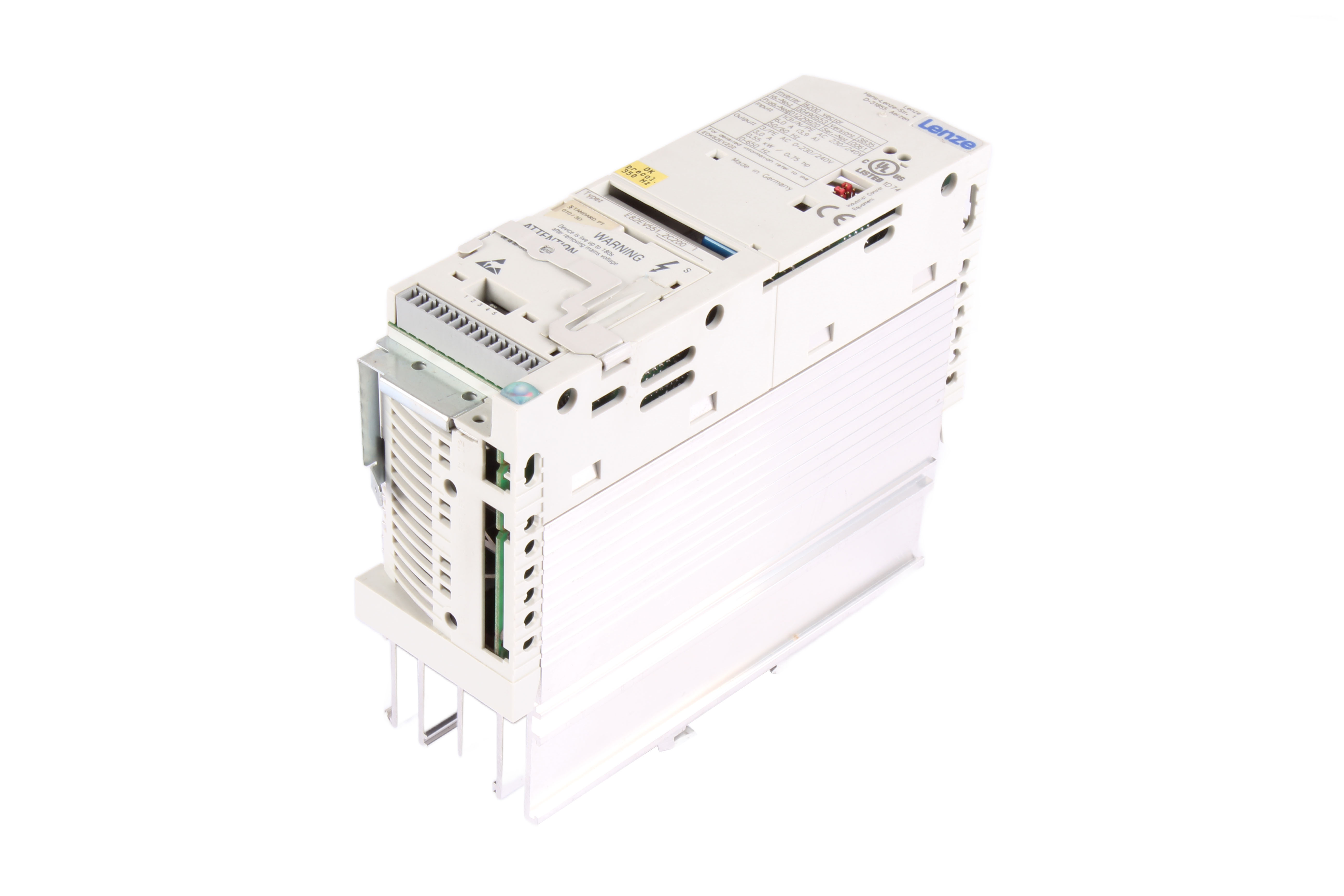 LENZE E82EV551_2C200 00490553 0.55 KW 3A 1 -F 230/240V 