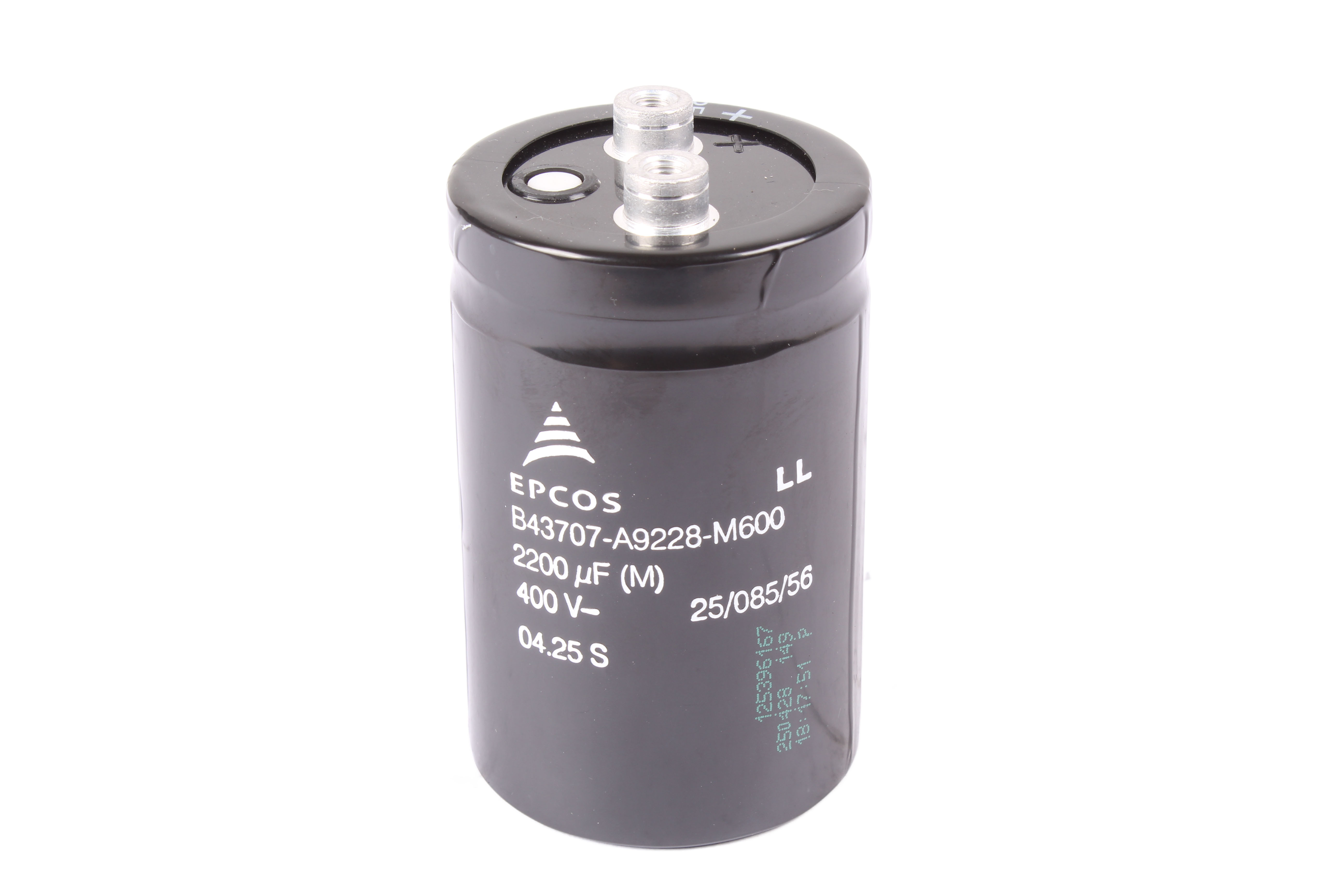 EPCOS B43707-A9228-M600 CAPACITOR 400V 2200 UF 50 MM 80 MM 2 