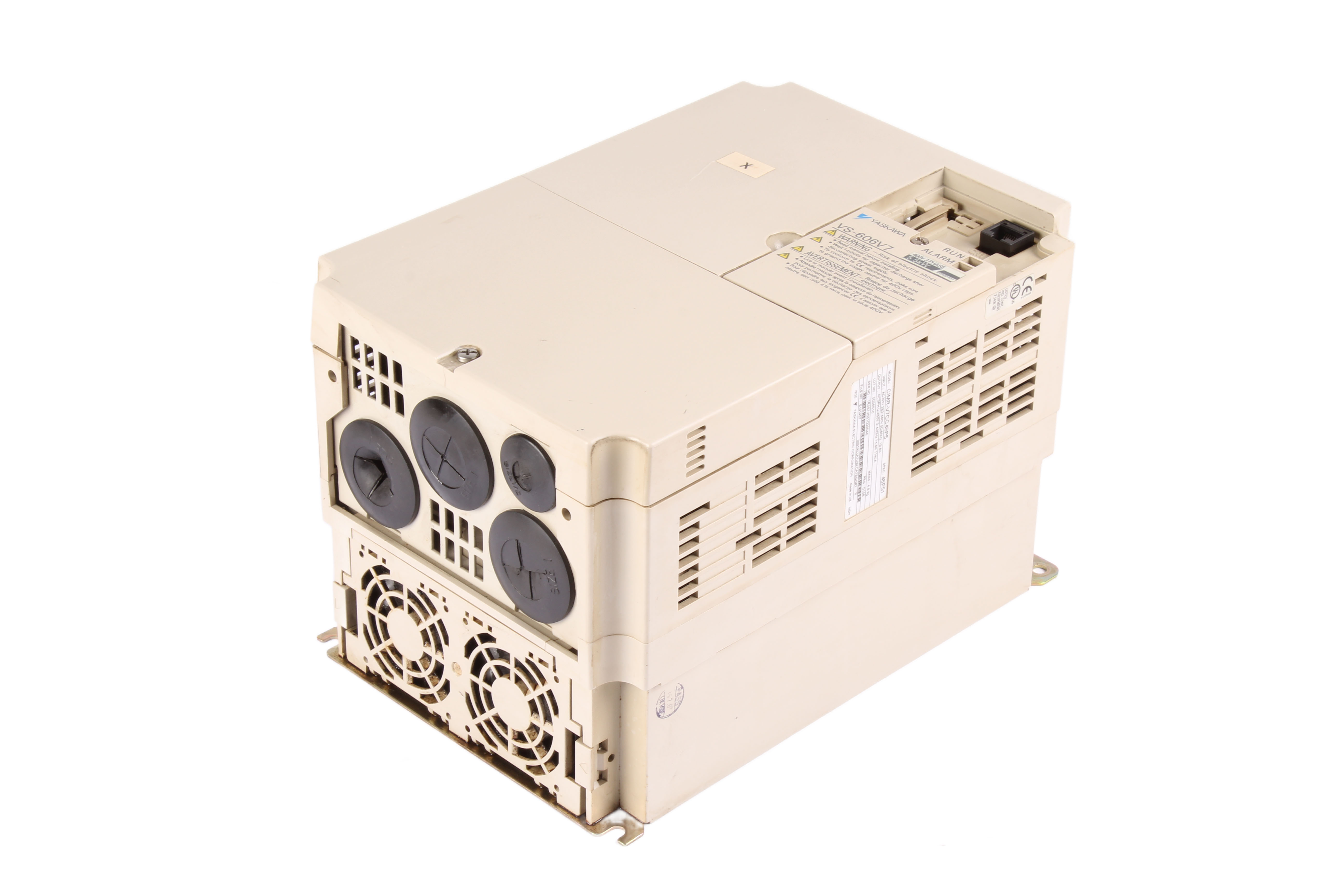 YASKAWA CIMR-V7CC45P5 460V 14.8A 3 -F 400 HZ 380-460V 