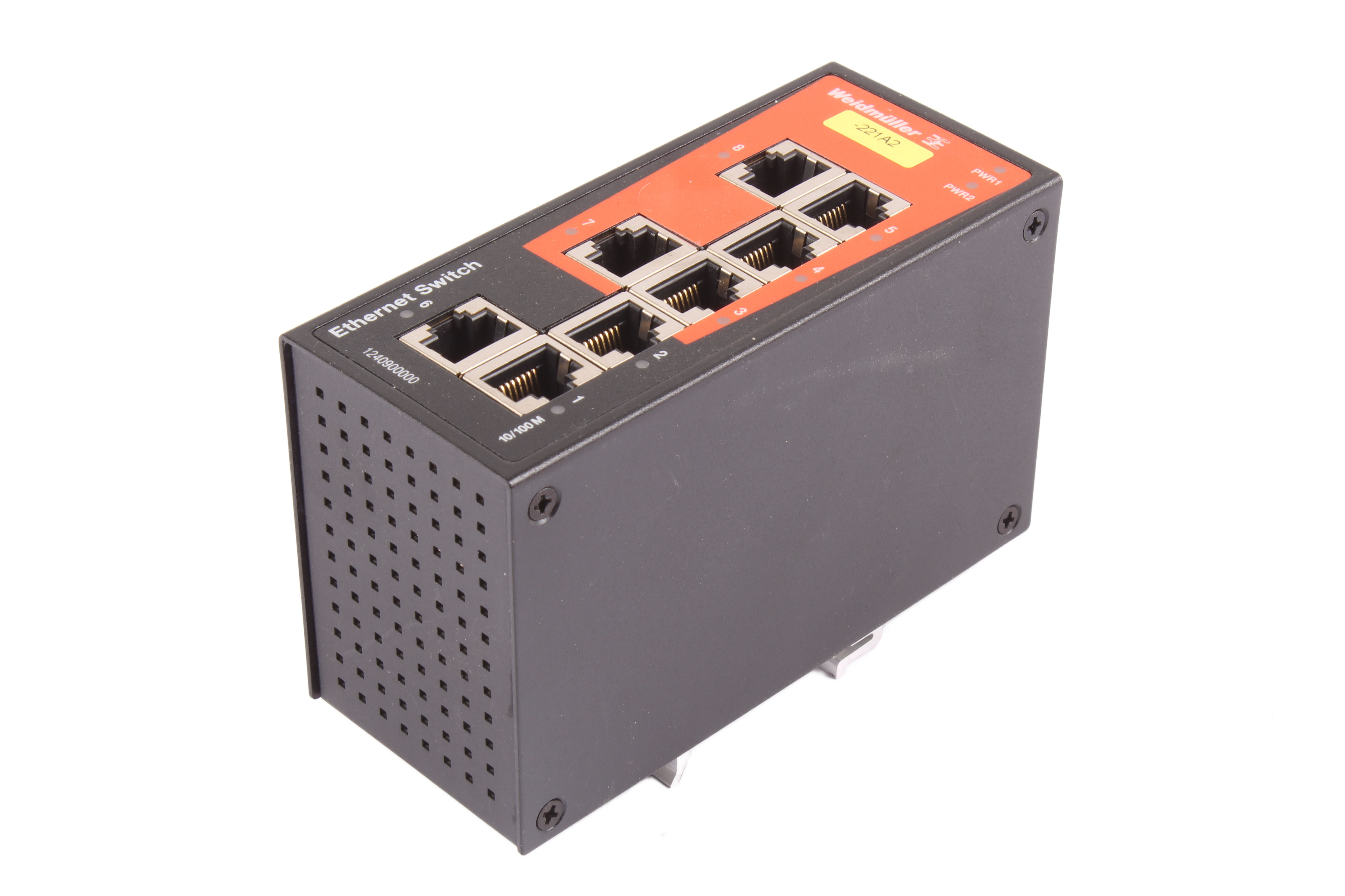 WEIDMULLER IE-SW-BL08-8TX ETHERNET SWITCH 1240900000 EXPANSION MODULE 12/24/48V 