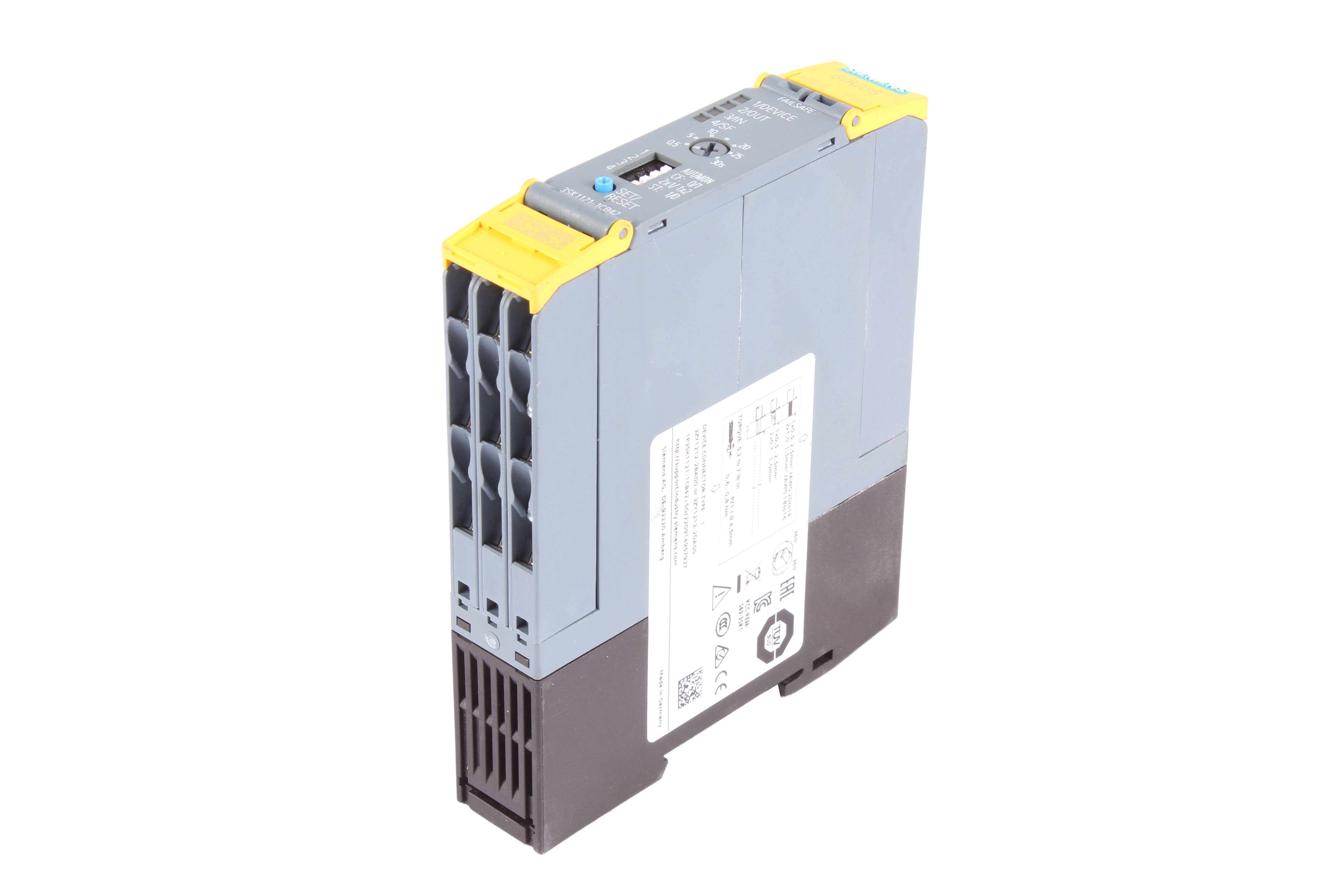 SIEMENS 3SK1121-1CB42 SIRIUS RELÉ DE SEGURIDAD 