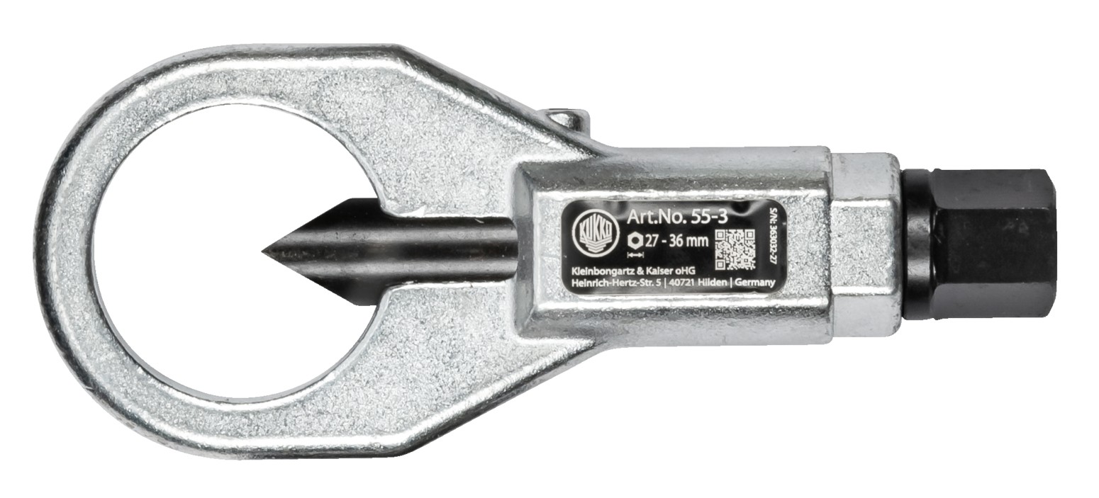 KUKKO 55-3 JEDNONOŻNY MECHANICZNY ROZDZIELACZ NAKRĘTEK 27-36 MM 