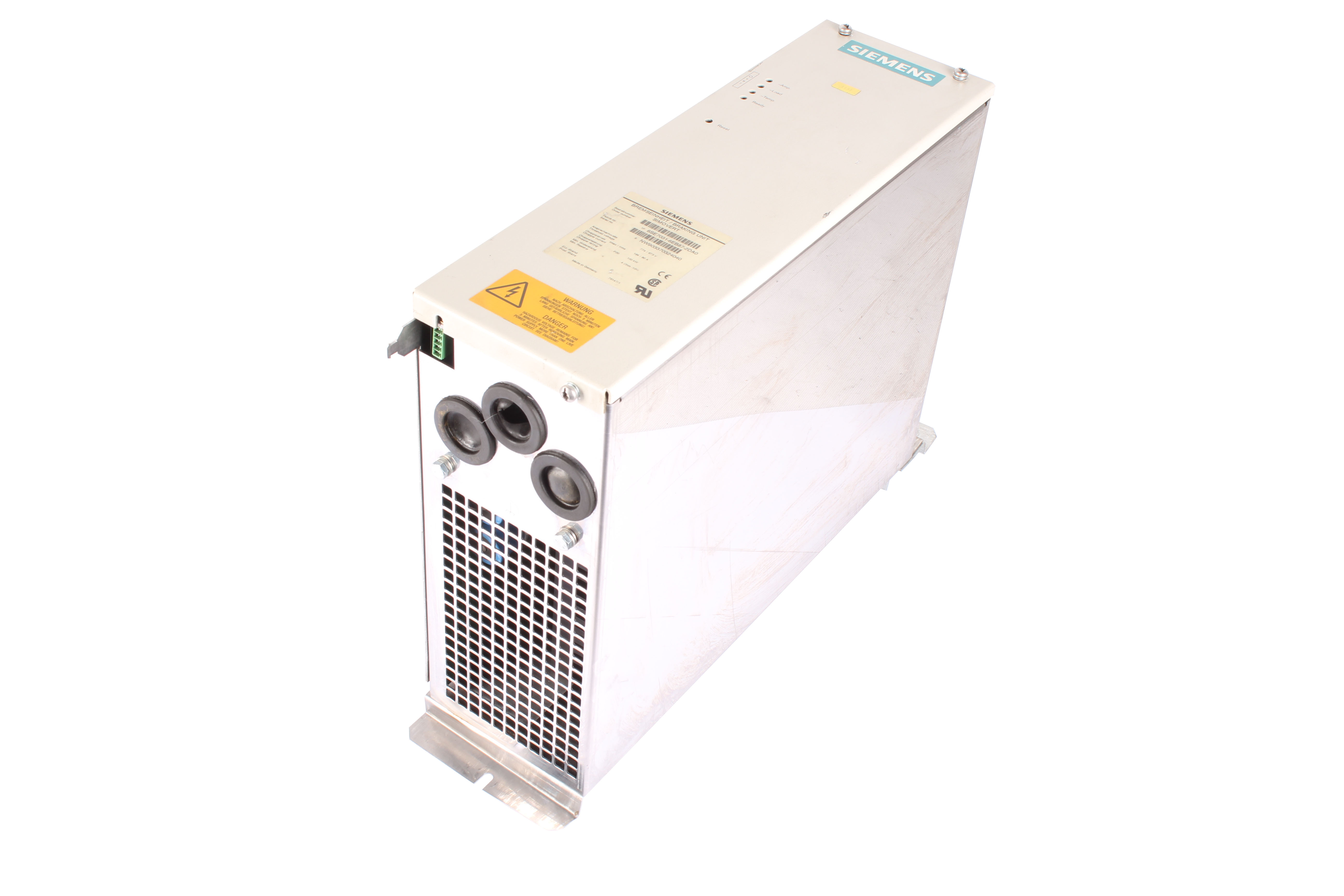 SIEMENS 6SE7031-6EB87-2DA0 SIMOVERT MASTERDRIVES 100 KW 673V 80A 