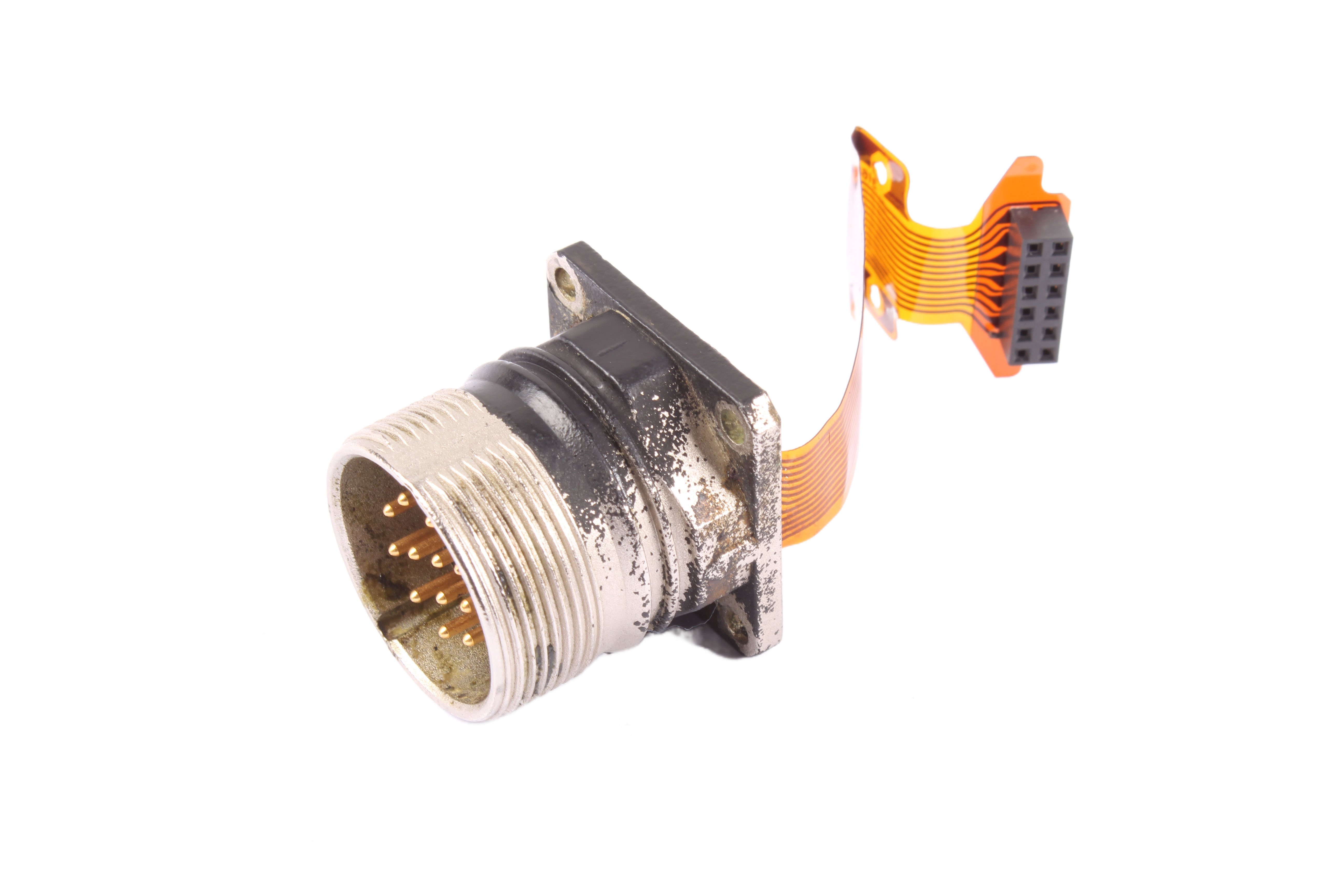 INDRAMAT MHD093B-035-PG0-BN ENCODER SOCKET 12PIN PRESA DI CORRENTE GNIAZDO UKŁADU POMIAROWEGO 12 PIN 