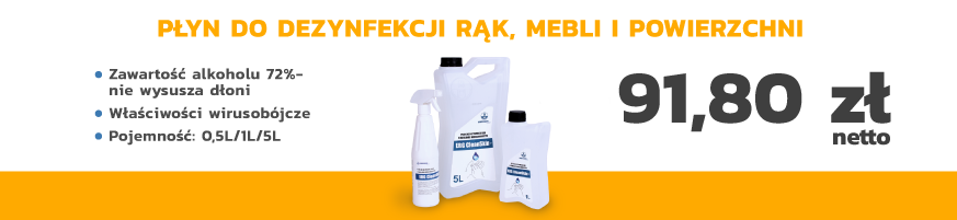 Komplet płynów do dezynfekcji 6,5L