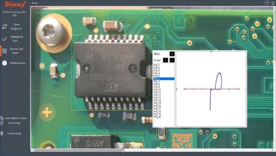 VI Tester Screen