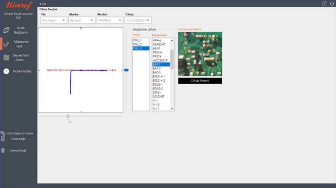 VI Tester Screen